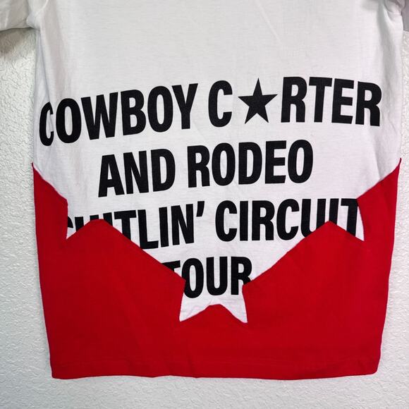 Beyonce Cowboy Carter Tour Shirt Small Star Rodeo Chitlin Circuit Merch Rare - Picture 9 of 13